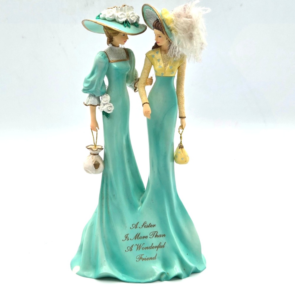 Thomas Kinkade Beloved Sisters Collection Figurine